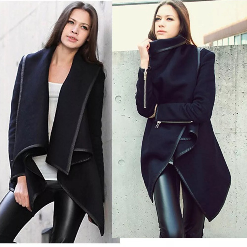Black wrap jacket brand new never worn